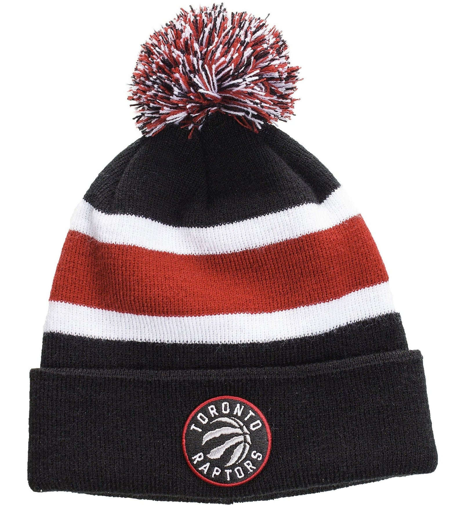 Toque with Pom Pom, Blue/Red L1Z5 - product image 1