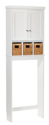 Basket Bathroom Space Saver, White Y2O4 - product image 1