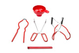 Canning Specialty Set, 5-pc, Plastic, Red O5E3 - product image 1