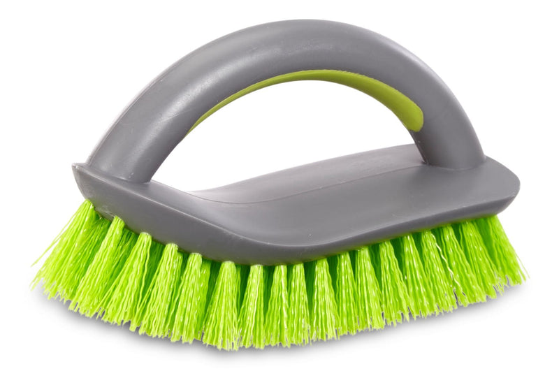 Angle Tip Scrub Brush with Easy To Grip Handle O5F5