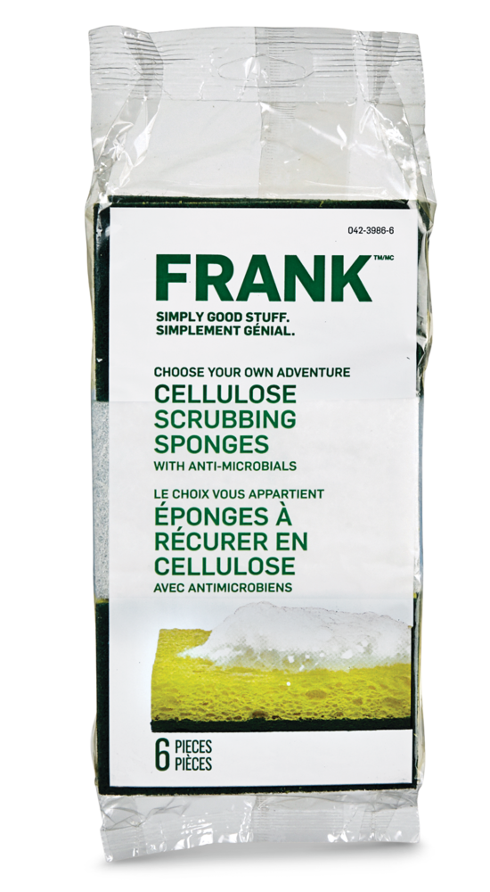 Cellulose Scrub Sponge, 6-pk F7T3 - product image 1