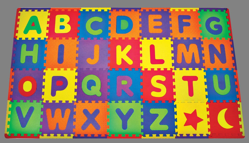 Pop-Out Alphabet Play Floor Mat, 78-pc, 7 x 4-ft, Ages 2+ C6Z6