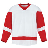 8500 Pro Team Hockey Jersey, Senior, Detroit Red Wings Away Colours, Various Sizes M0W6 - product image 1