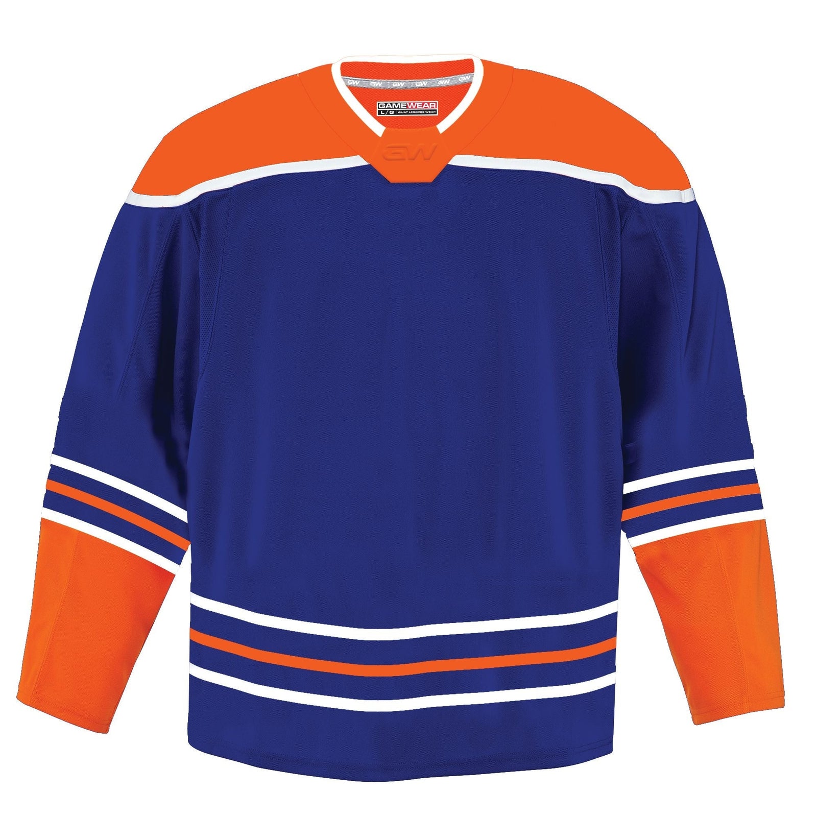 8500 Pro Team Hockey Jersey, Senior, Edmonton Oilers Home Colours, Various Sizes Y5T4 - product image 1