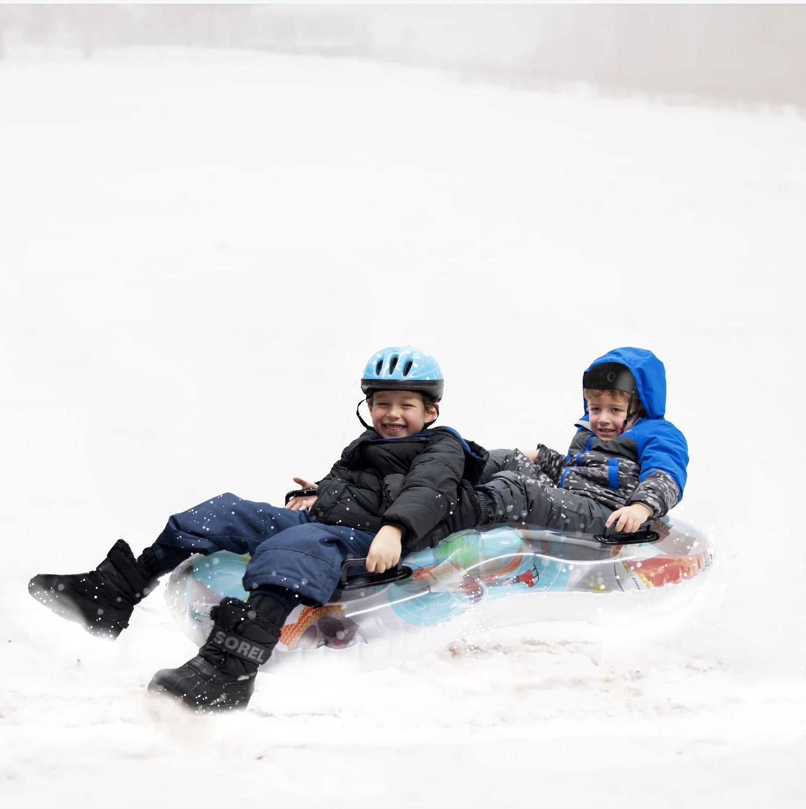 Living 2-Person Duo Inflatable Winter Snow Tube L8R5 - product image 5