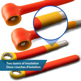 Tools 1/2-in Drive Socket Extension, 1000V Insulated, 15-in W9F3 - product image 3