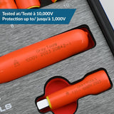 Tools 42T Reversible Ratchet, 1000V Insulated, 3/8-in S9Q4 - product image 4