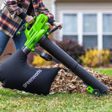 60V 520 CFM/240 MPH Blower Vacuum with 4Ah Battery T1L7 - product image 7