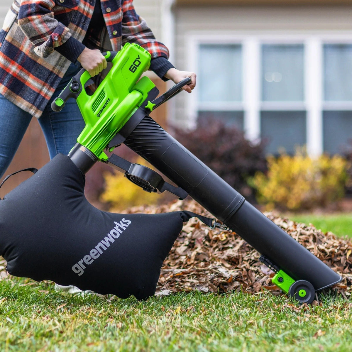60V 520 CFM/240 MPH Blower Vacuum with 4Ah Battery T1L7 - product image 7