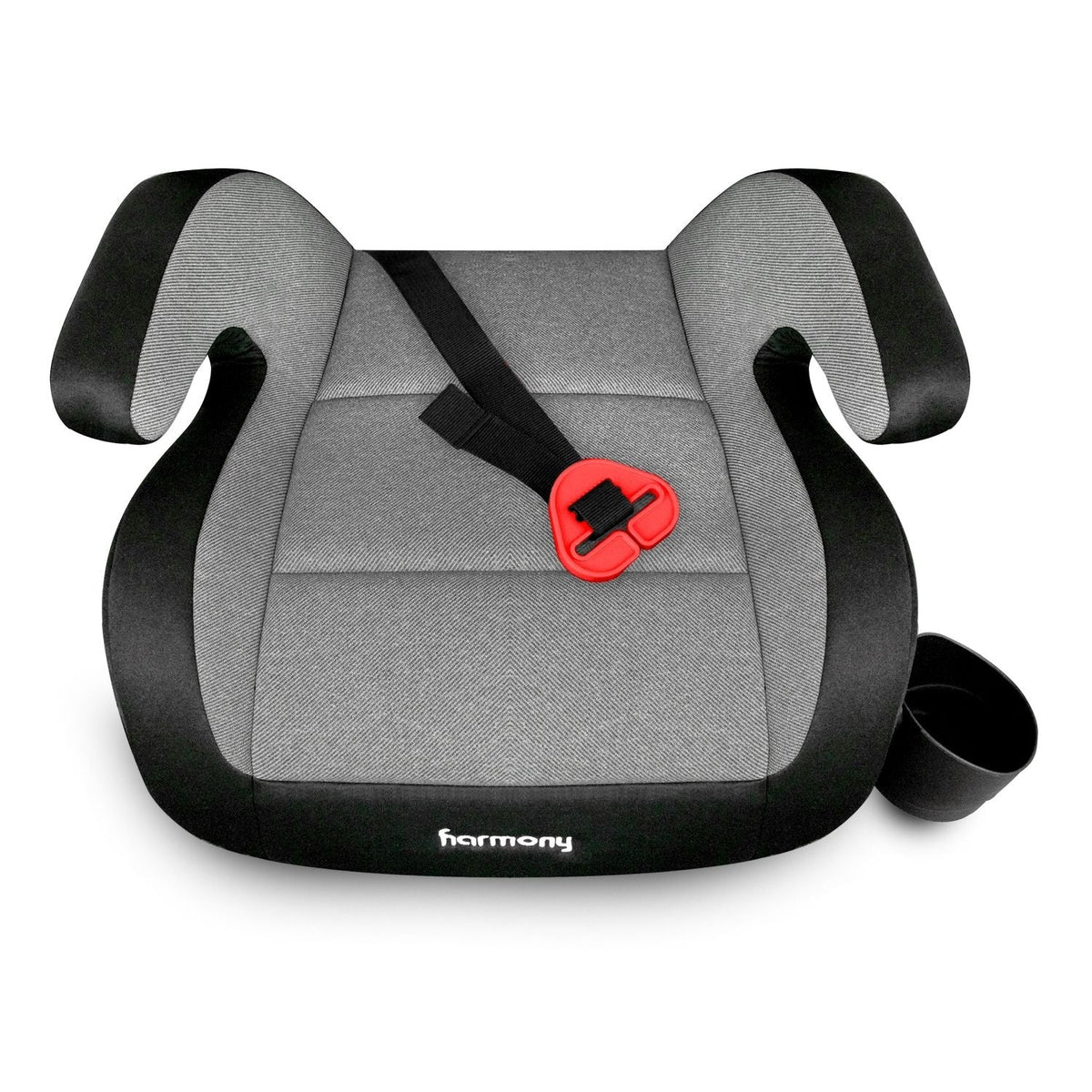 Journey Deluxe Backless Booster Car Seat, Heather Grey U2F5 - product image 1