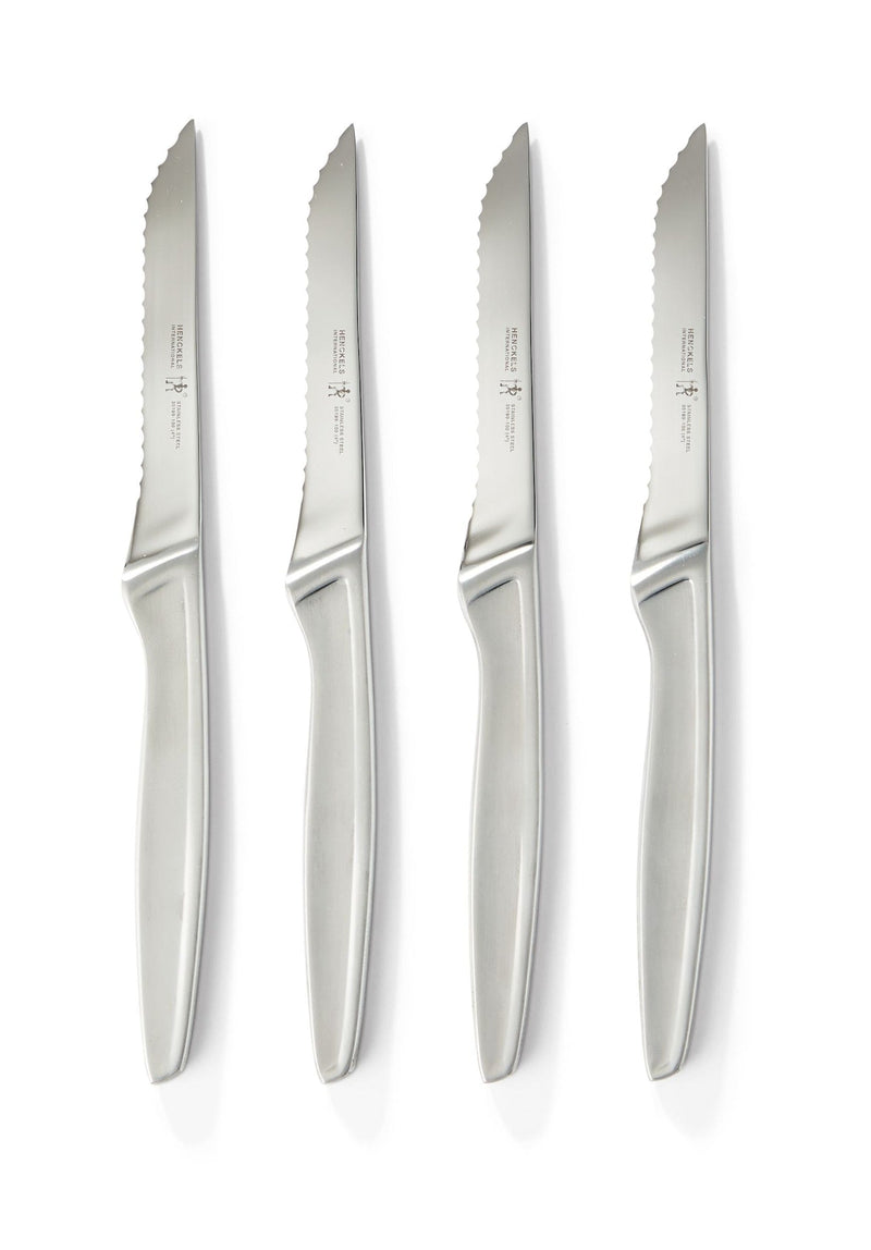 Stainless Steel Steak Knife Set, Dishwasher Safe, 4-pc N7C9