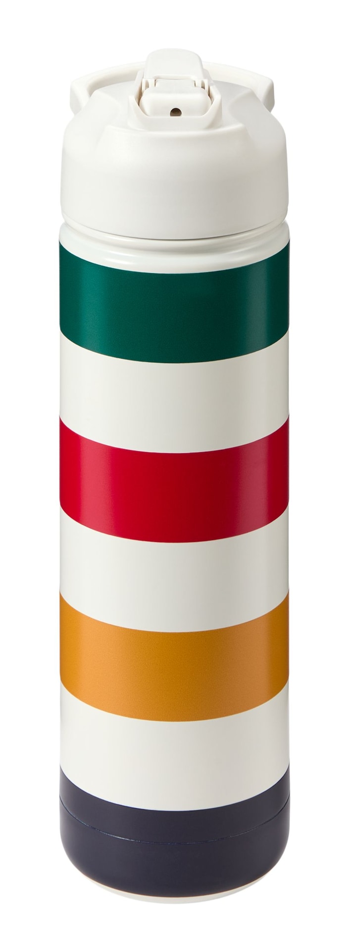 Bay Stripes Signature Water Bottle, 26-oz, White H6Q8 - product image 1