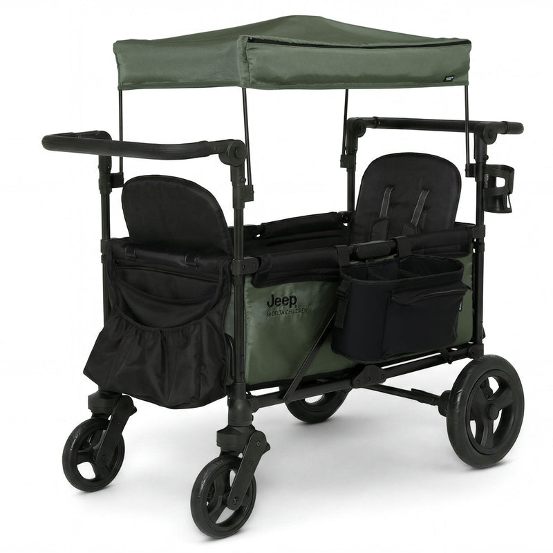 Deluxe Wrangler Wagon by Delta Children, Olive Green W3S2