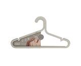 & Orderly Anti-Tangle Anti-Slip Garment Hangers, Ecru, 5-pk W7B6 - product image 2