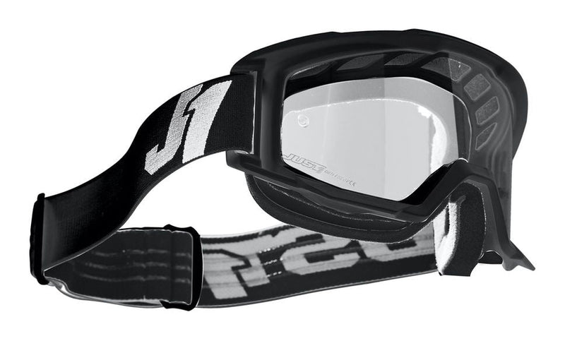 Just1 Vitro Powersports Anti-Fog Scratch-Resistant Goggles, Black L8Z6