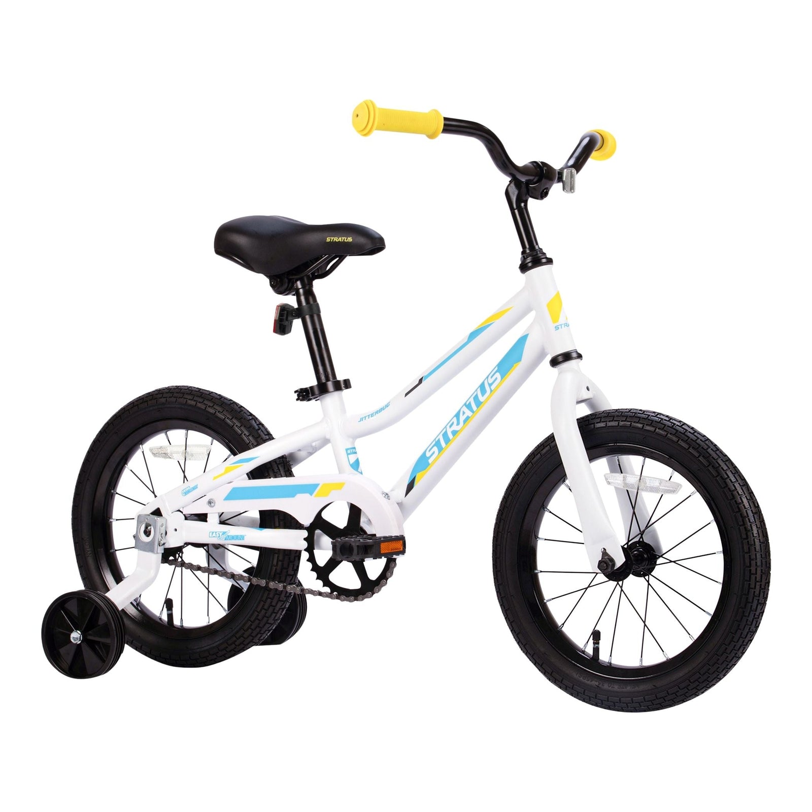 Kids' Stratus Jitterbug Bicycle, 14-in, White S1V3 - product image 1
