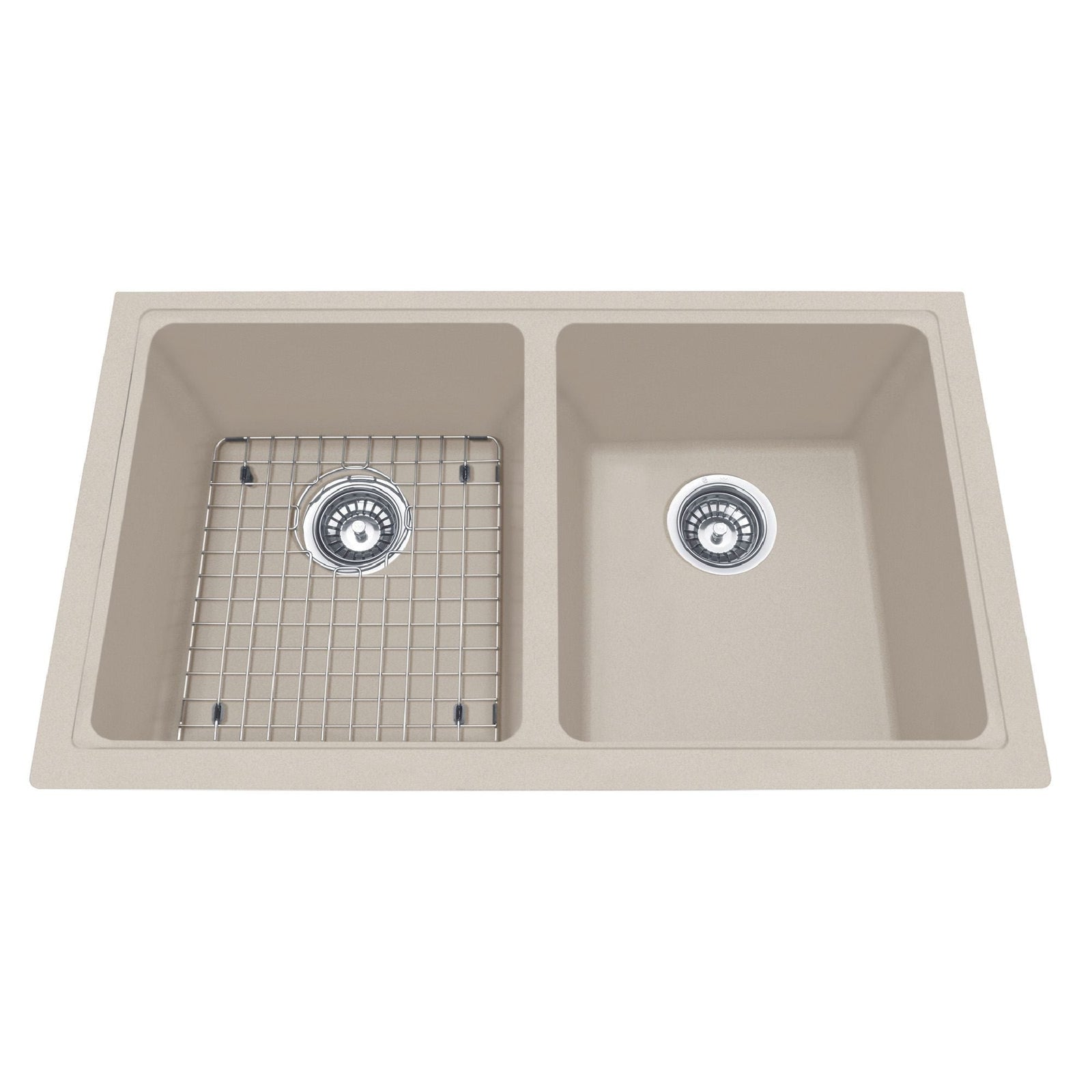 Mythos Kitchen Granite Undermount Double Sink, 31 9/16-in D4N8 - product image 1