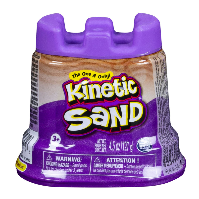 Sand Kids Moldable Play Sand & Castle Container, 4.5-oz, Assorted Colours, Ages 3+ L1J6