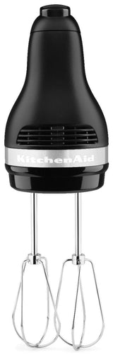 Kitchen Aid Compact 5-Speed Hand Mixer with Stainless Steel Accessories, Black S5E6 - product image 2