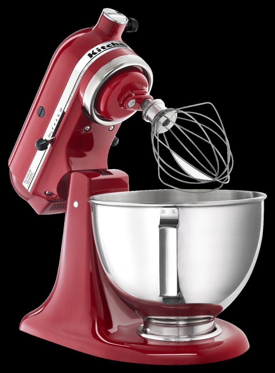 4.5 Quart Tilt-Head Stand Mixer with 10 Speeds, Empire Red S8W5 - product image 6