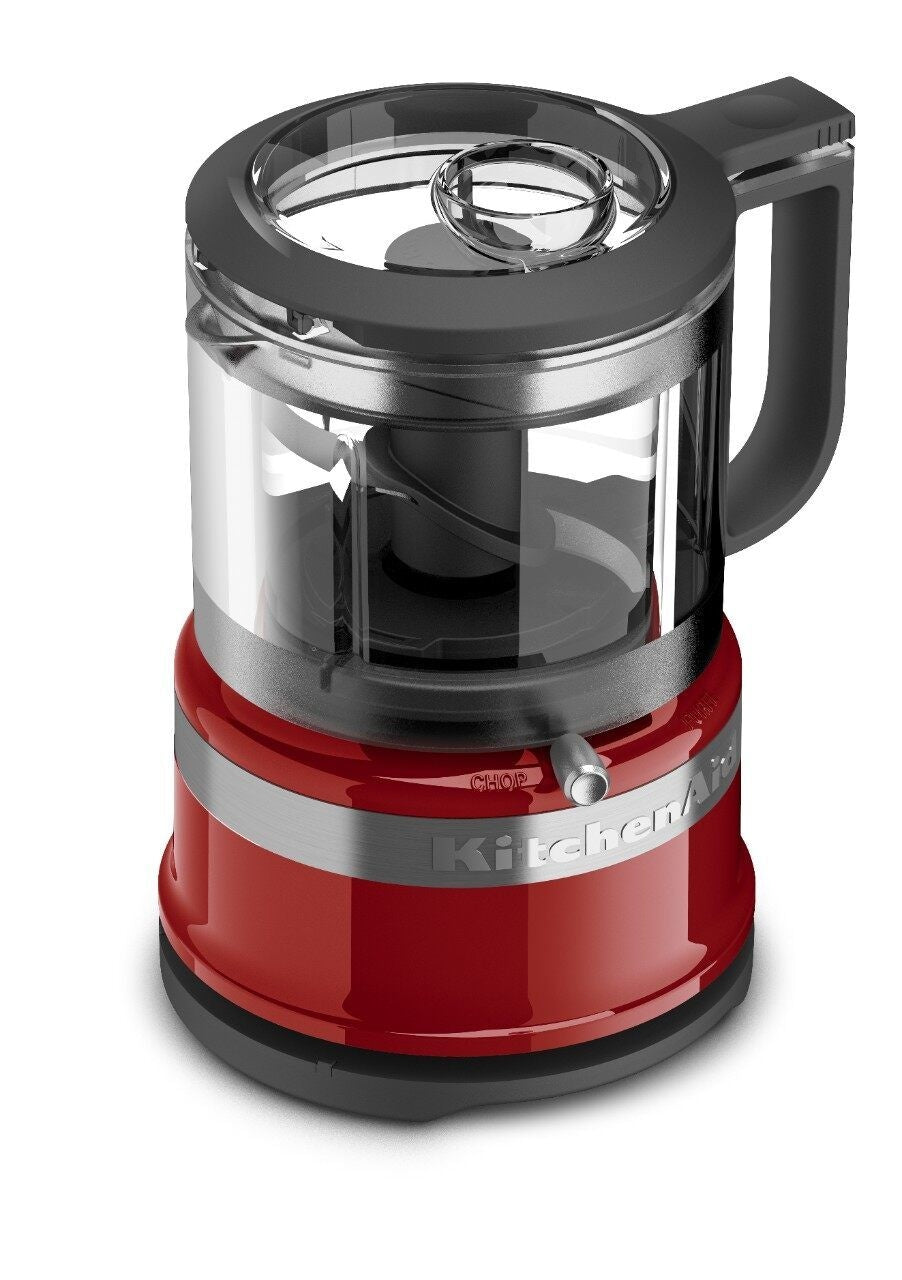 Compact 3.5 Cup Food Chopper/Mini Food Processor with Dishwasher Safe Parts, Empire Red K4Z9 - product image 1