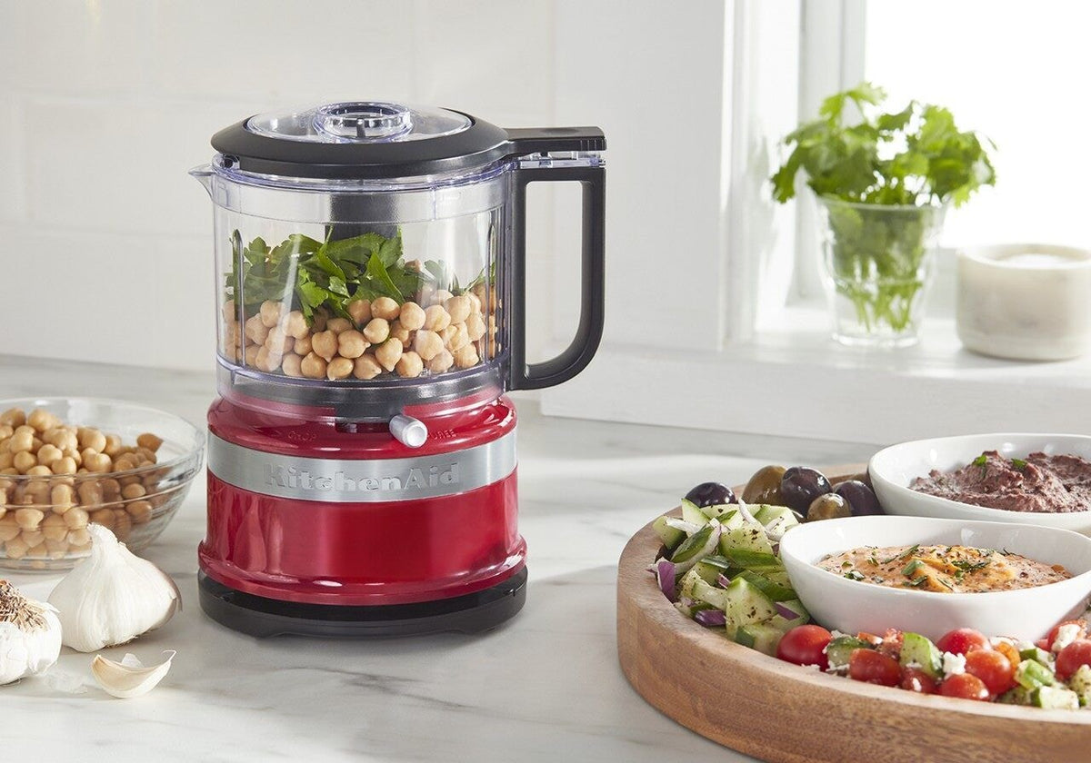 Compact 3.5 Cup Food Chopper/Mini Food Processor with Dishwasher Safe Parts, Empire Red K4Z9 - product image 5