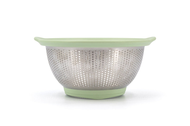 Stainless Steel Colander, Pistachio 2.8-L I8R1