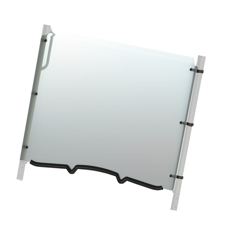 Uncoated Full Fixed Windshield, Kawasaki Teryx L0V8