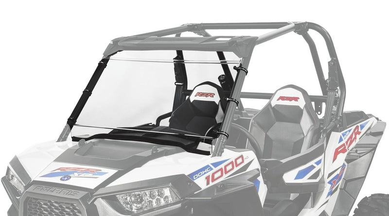 Uncoated Full Fixed Windshield, Polaris RZR1000 T0G1