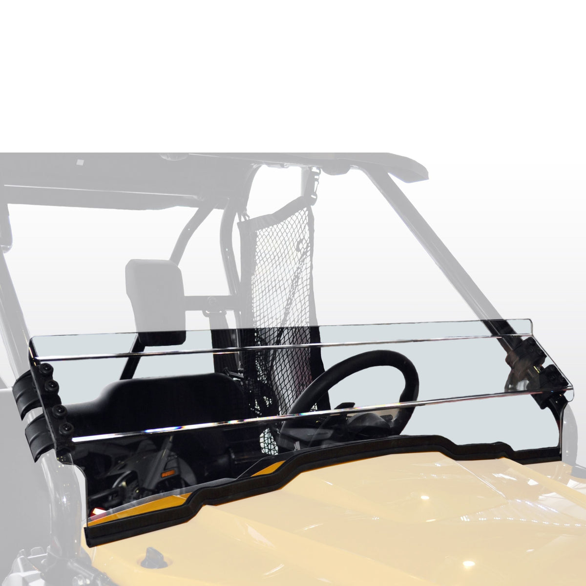 Uncoated Half Fixed Windshield, Pioneer 500 L3M9 - product image 1