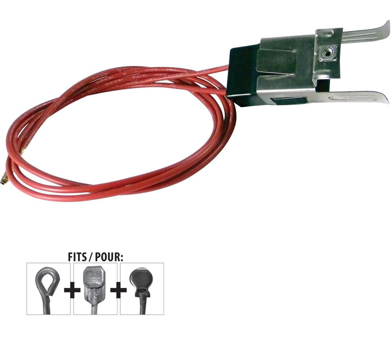 62202 Universal Multi-Fit Terminal Block & Bracket, 32-in Leads K2F7