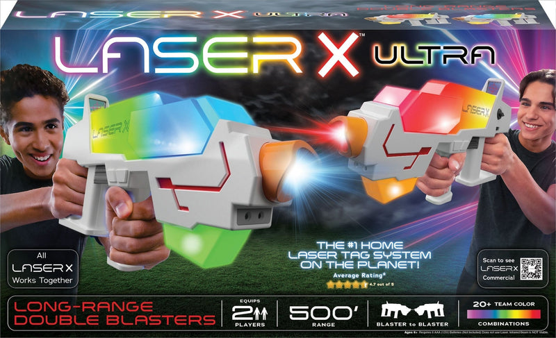 X Ultra Long-Range Double Blasters Set, 2 Players U4R7
