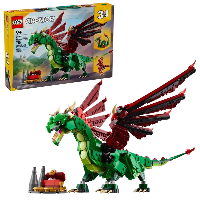 Creator Medieval Dragon - 31161, 715-pcs, Ages 9+ N2E7