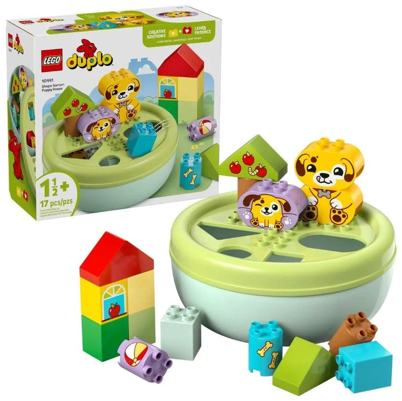 DUPLO Shape Sorter: Puppy House - 10441, 17-pcs, Ages 1.5+ E6Q9