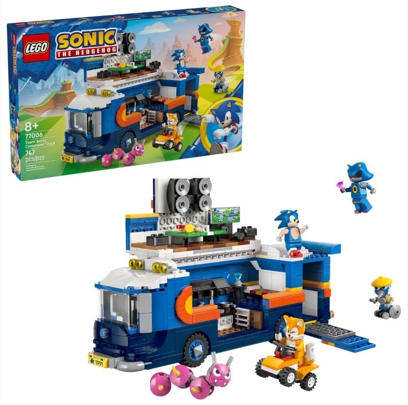 Sonic Team Sonic Command Truck - 77006, 747-pcs, Ages 8+ L6I1 - product image 1