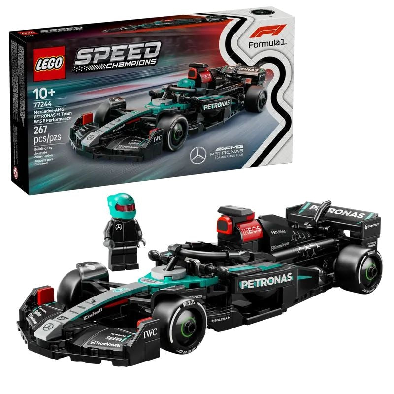 Speed Champions Mercedes-AMG W15 F1 Race Car - 77244, 267-pcs, Ages 10+ P1T4 - product image 1