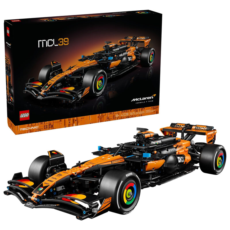 Technic McLaren MCL39 Formula 1 Car Building Set - 42228, 1675-pcs, Ages 18+ R8T1
