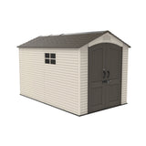 Lockable Steel Shed, Beige, 7 x 12 -ft Y5N5 - product image 1