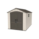 Lockable Steel Shed, Beige, 7 x 12 -ft Y5N5 - product image 2