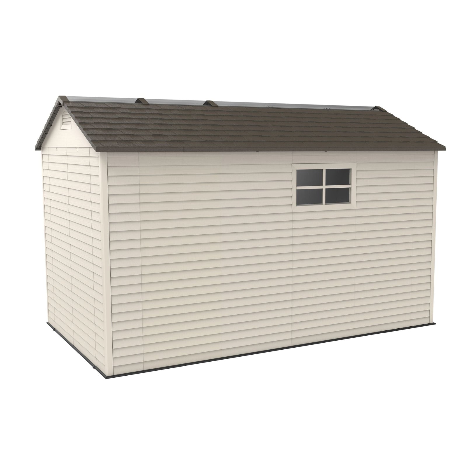 Lockable Steel Shed, Beige, 7 x 12 -ft P7T4 - product image 4