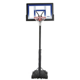 Portable Adjustable Basketball Backboard, Hoop & Net System, 48-in F6Z6 - product image 2