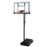 Portable Adjustable Basketball Backboard, Hoop & Net System, 52-in P8M7 - product image 1