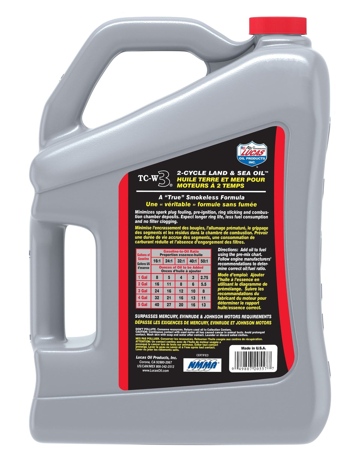 Oil 2-Stroke Semi-Synthetic Land & Sea Oil, 3.87-L K4G6 - product image 2