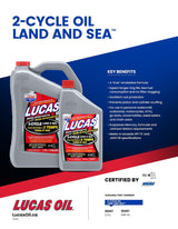 Oil 2-Stroke Semi-Synthetic Land & Sea Oil, 3.87-L K4G6 - product image 3