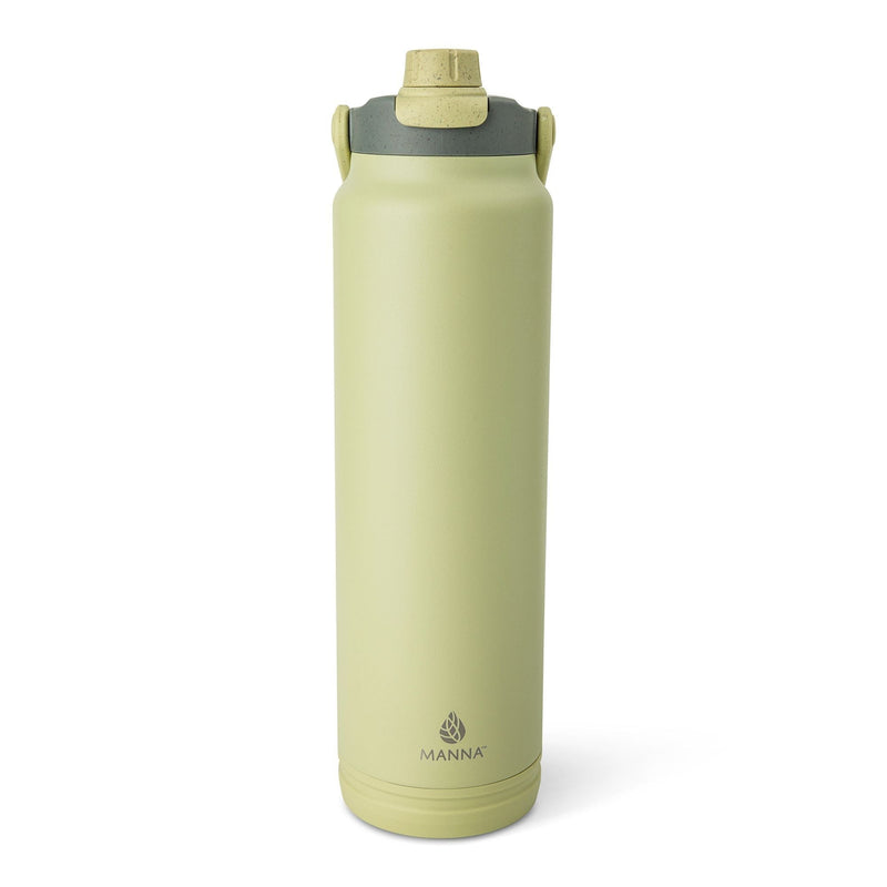 Avalon Eco Stainless Steel Insulated Bottle, 40-oz, Moss, with Handle B0N8