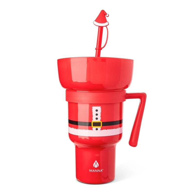 Stadium 946-mL Travel Tumbler with Santa Design J0X7