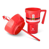Stadium 946-mL Travel Tumbler with Santa Design J0X7 - product image 2