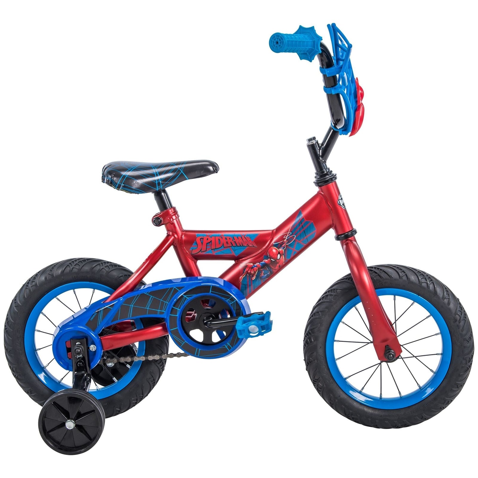 Spider-Man Kids' Bike 12-in Wheel, Red/Blue F2M8 - product image 2