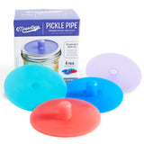 Pickle Pipes Silicone Fermentation Airlocks for Mason Jars X1U4 - product image 1