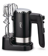 300W 5-Speed Electric Hand Mixer with Storage Base, Black D5J5 - product image 3